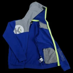 Discount Kempa Core 2.0 Hood Jacket Junior Blue/Grey Blå och Grå