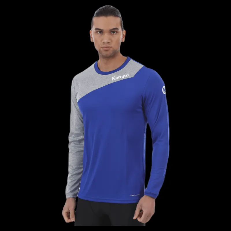 Clearance Kempa Core 2.0 Longsleeve Blue/Grey Blå och Grå