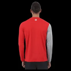 Kempa Core 2.0 Longsleeve Grey/Red Grå och Röd Sale