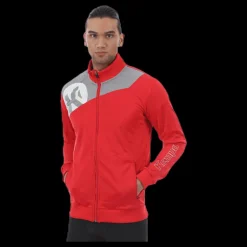 Best Kempa Core 2.0 Poly Jacket Grey/Red Grå och Röd
