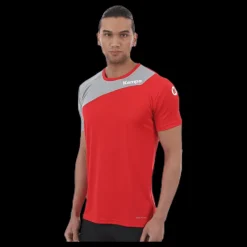 Kempa Core 2.0 Shirt Grey/Red Grå och Röd Hot