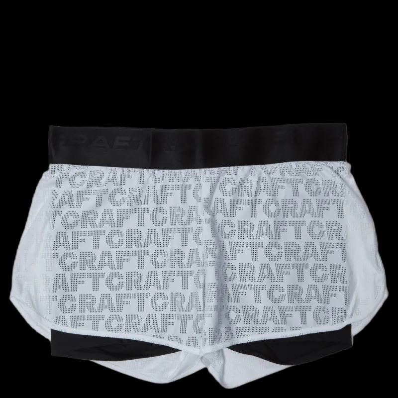 Craft Core Charge Logo Shorts W Black Svart Hot