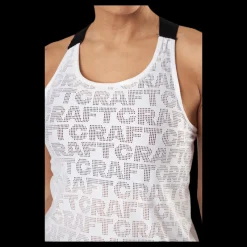 Clearance Craft Core Charge Logo Singlet White Vit