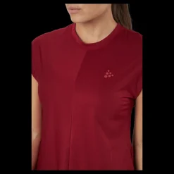 Clearance Craft Core Charge Rib Tee W Rhubarb Röd