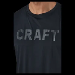 Online Craft Core Charge Ss Tee M Black Svart