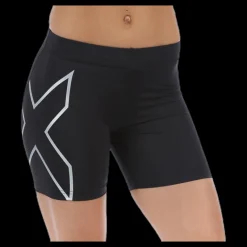 2XU Core Compression 5" Shorts W Black/Silver Svart och Silver