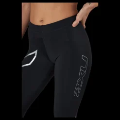 New 2XU Core Compression 7/8 Tight Black/Silver Svart och Silver