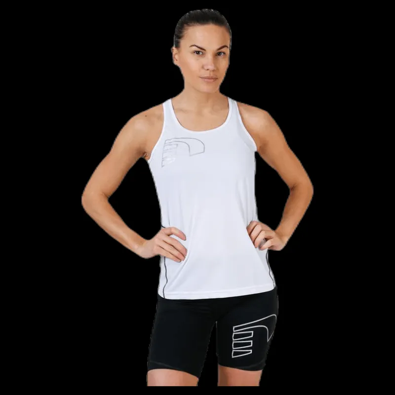 Sale Newline Core Coolskin Singlet White Vit