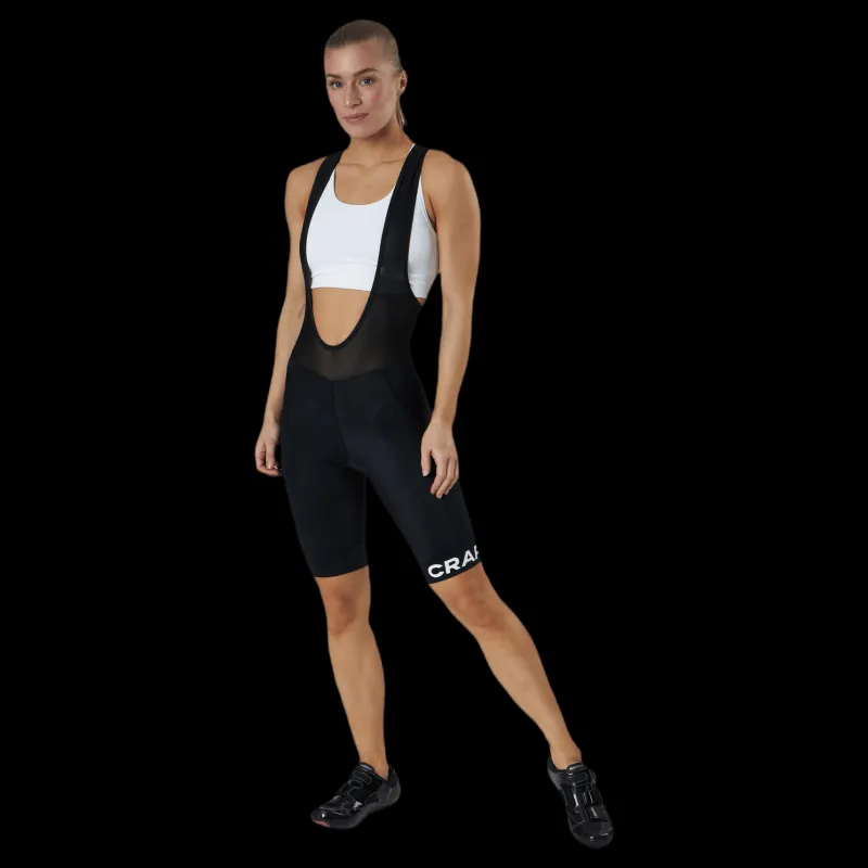 Hot Craft Core Endurance Bib Shorts Black Svart