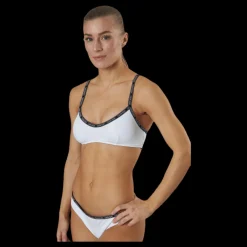 Hot Calvin Klein Core Logo Tape Bralette-Rp White Vit