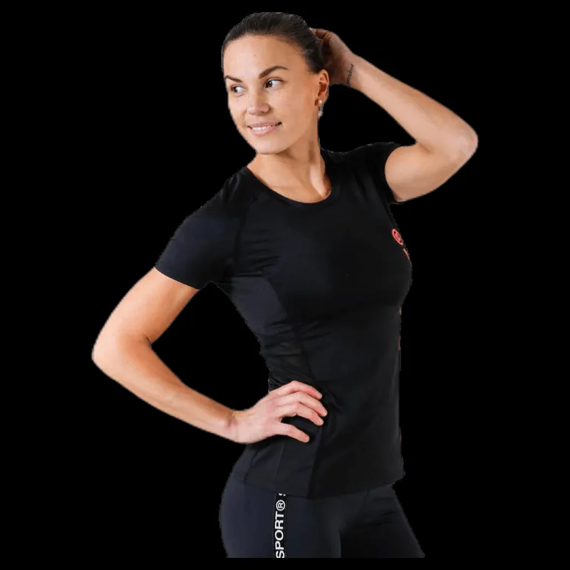 Superdry Core Mesh Tee Black Svart Outlet