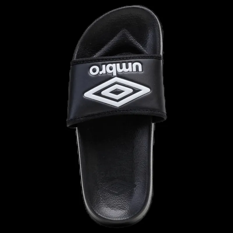 Discount Umbro Core Slippers Black Svart