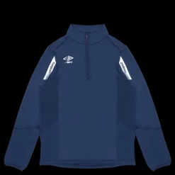 Sale Umbro Core Sweat Half Zip Navy Blå