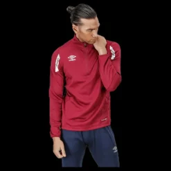 Umbro Core Sweat Half Zip Red Röd Sale