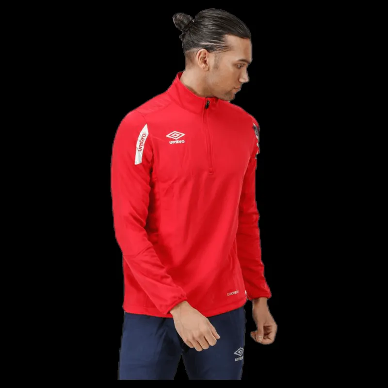 Umbro Core Sweat Half Zip Red Röd Outlet