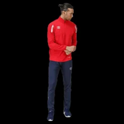 Umbro Core Sweat Half Zip Red Röd Outlet