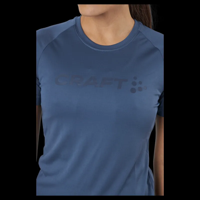 Craft Core Unify Logo Tee W Saphire Blå Clearance