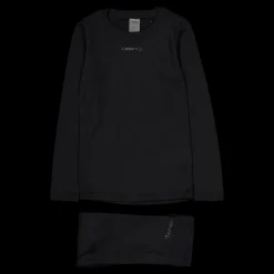 Best Craft Core Warm Baselayer Set Black Svart