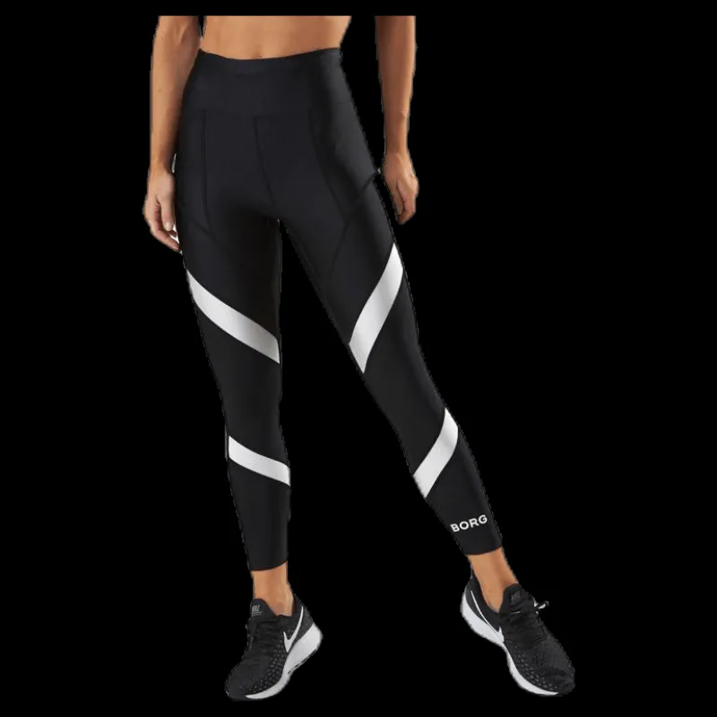 Björn Borg Cori Tights White/Black Vit och Svart Hot