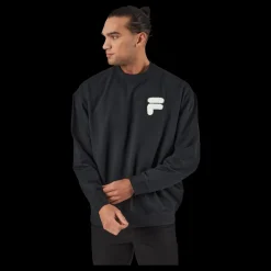 Fila Cosenza Recycled Sweatshirt Wi Black Svart