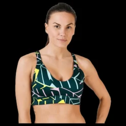 Puma Cosmic Bra M TZ Pink/Green Blå Discount
