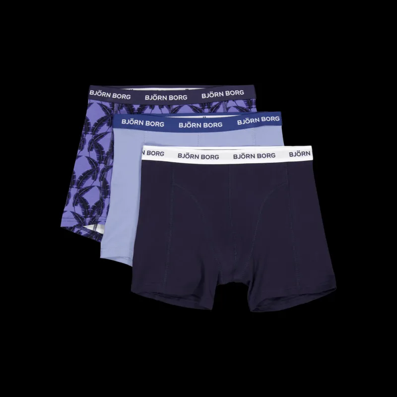Discount Björn Borg Cotton Stretch Boxer 3p Multipack 2 Blå