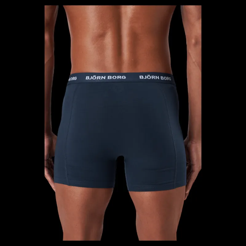Outlet Björn Borg Cotton Stretch Boxer 3p Multipack 3 Svart
