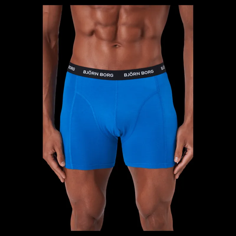 Outlet Björn Borg Cotton Stretch Boxer 3p Multipack 3 Svart