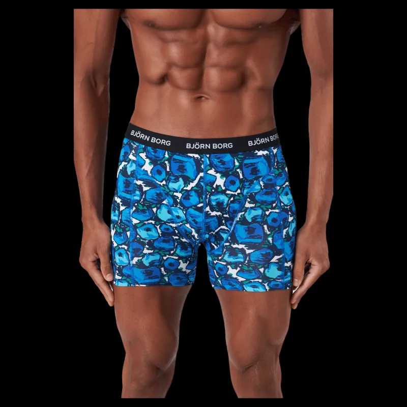 Outlet Björn Borg Cotton Stretch Boxer 3p Multipack 3 Svart