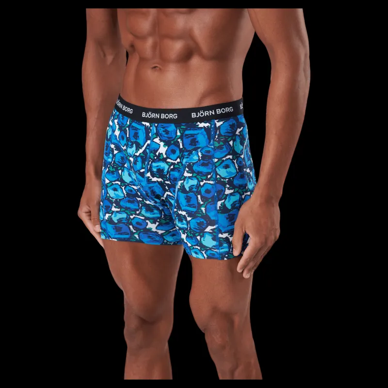 Outlet Björn Borg Cotton Stretch Boxer 3p Multipack 3 Svart