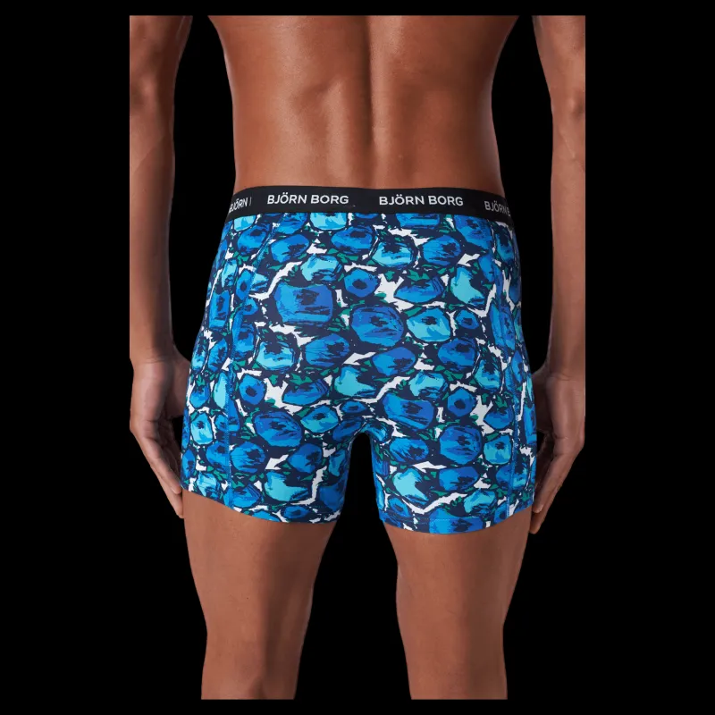 Outlet Björn Borg Cotton Stretch Boxer 3p Multipack 3 Svart