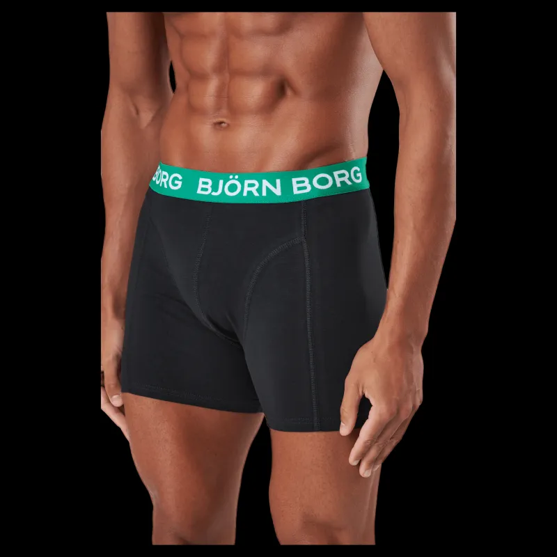 Björn Borg Cotton Stretch Boxer 3p Multipack 7 Svart Sale