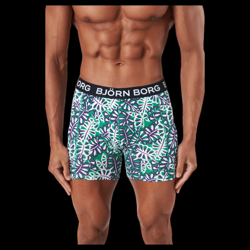 Björn Borg Cotton Stretch Boxer 3p Multipack 7 Svart Sale