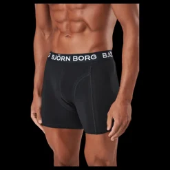 Björn Borg Cotton Stretch Boxer 3p Multipack 7 Svart Sale
