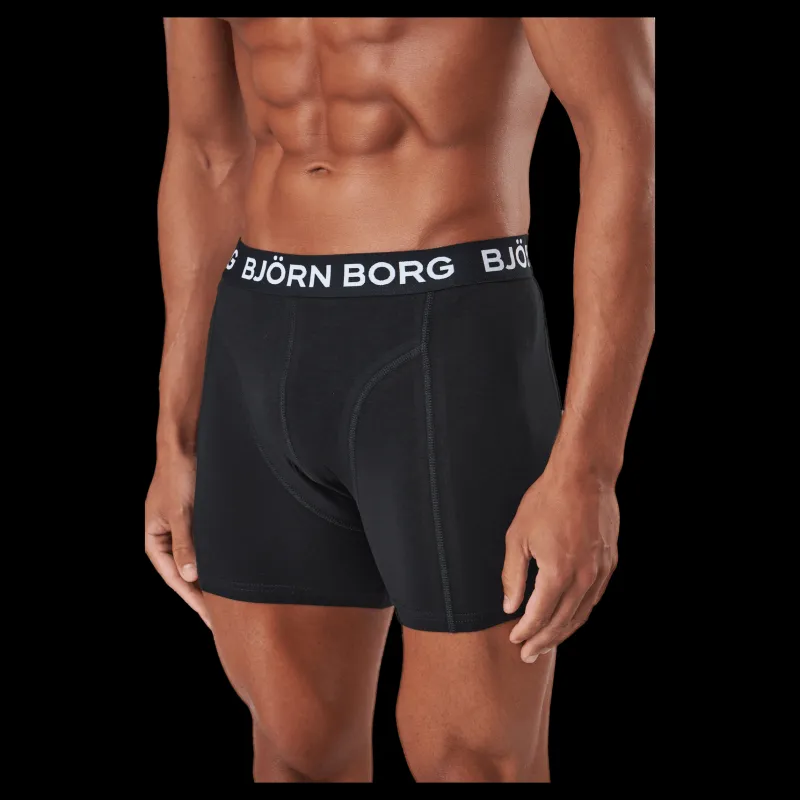 Björn Borg Cotton Stretch Boxer 3p Multipack 7 Svart Sale