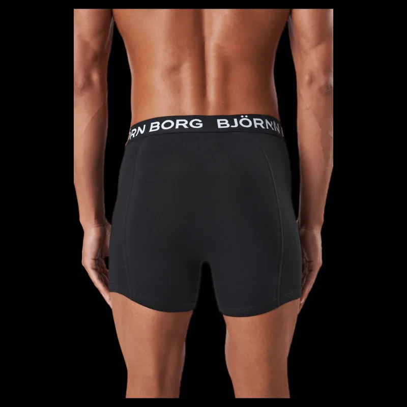 Björn Borg Cotton Stretch Boxer 3p Multipack 7 Svart Sale