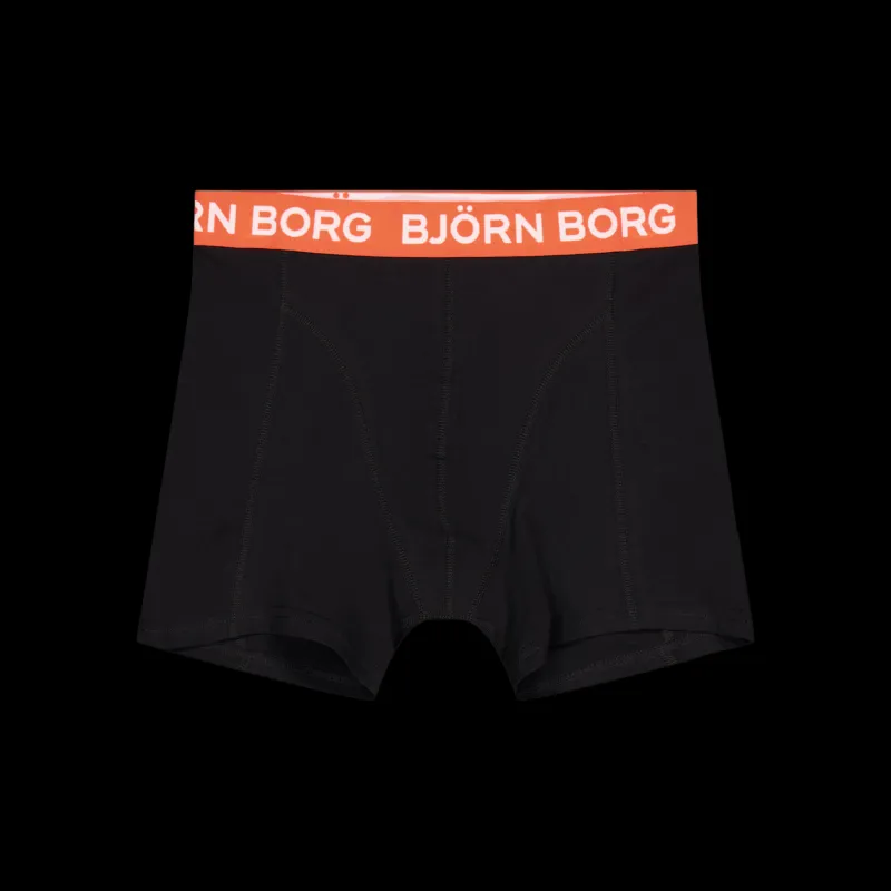 Discount Björn Borg Cotton Stretch Boxer 5p Multipack 4 Svart