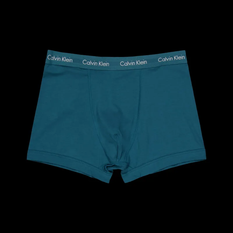 Sale Calvin Klein Cotton Stretch Trunk 3pk Multi Flerfärgad