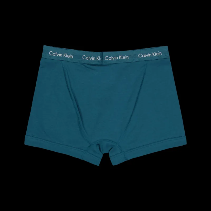 Sale Calvin Klein Cotton Stretch Trunk 3pk Multi Flerfärgad