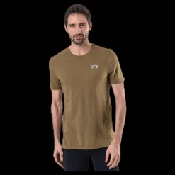Newline Cotton/Poly Tee Green Grön Clearance