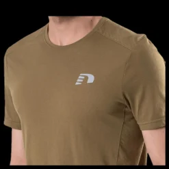 Newline Cotton/Poly Tee Green Grön Clearance