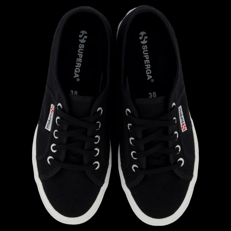 Hot Superga 2750-cotu Classic F83 Black-fwhite Svart
