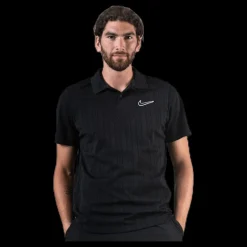 Discount Nike Court ADV Polo Black Svart