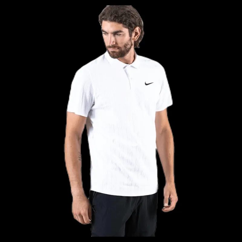 Nike Court ADV Polo White/Black Vit