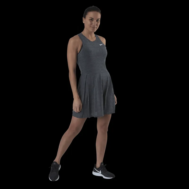 Outlet Nike Court Advantage Dress White/Black Vit och Svart