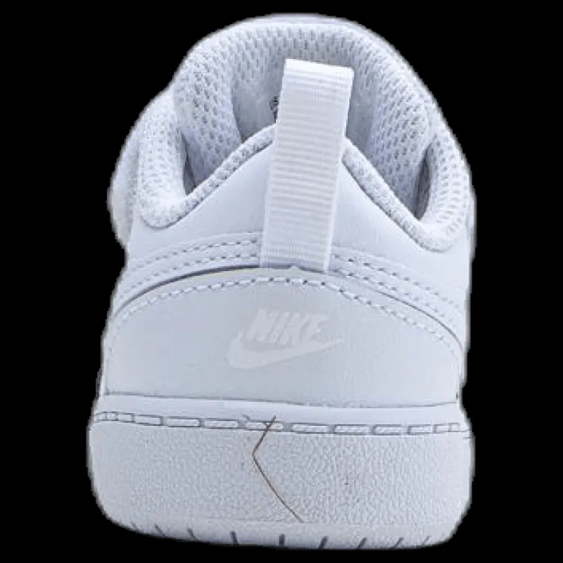 Nike Court Borough Low 2 Baby/Toddler Shoes WHITE/WHITE-WHITE Vit Clearance