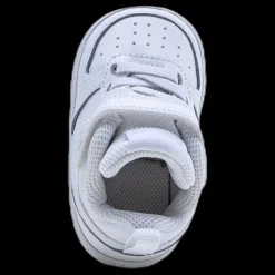 Nike Court Borough Low 2 Baby/Toddler Shoes WHITE/WHITE-WHITE Vit Clearance