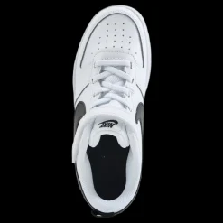 Clearance Nike Court Borough Low 2 Little Kids' Shoes WHITE/BLACK Vit