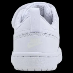 Nike Court Borough Low 2 Little Kids' Shoes WHITE/WHITE-WHITE Vit