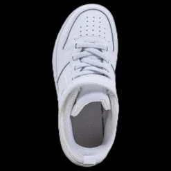 Nike Court Borough Low 2 Little Kids' Shoes WHITE/WHITE-WHITE Vit